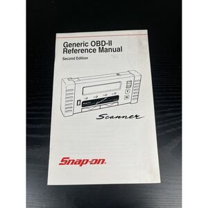 Snap-On Fast Track Generic‎ OBD II Reference Manual Second Edition